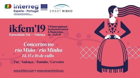 O AECT Rio Minho colabora co IKFEM 2019 a través da iniciativa ‘concertos no río Miño’