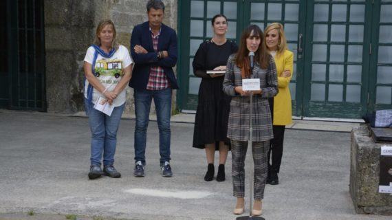 As artistas de “Camiño a dentro” dinamizan o Camiño Portugués con novas accións en Caldas de Reis e no Porriño