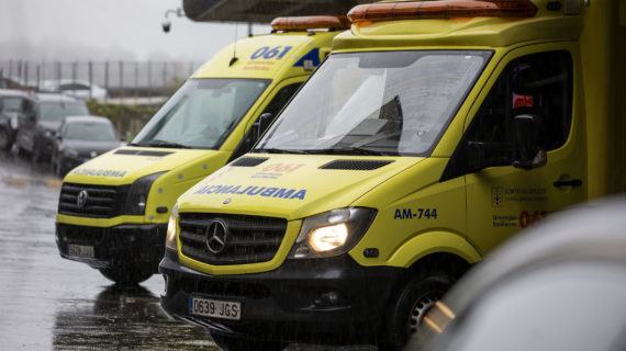 Excarcerada unha persoa en Sada ao sufrir un accidente co tractor que manexaba