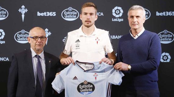 O Celta presenta a Bradarić, nova incorporación invernal