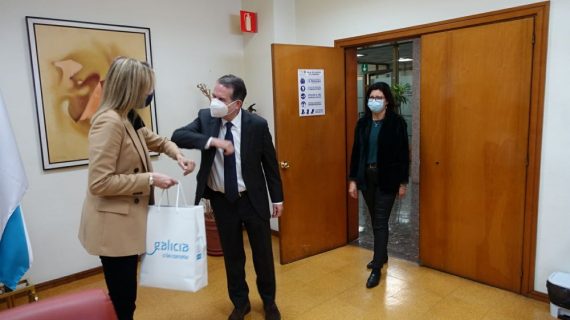 El alcalde se reúne con el delegado de la Xunta en Vigo