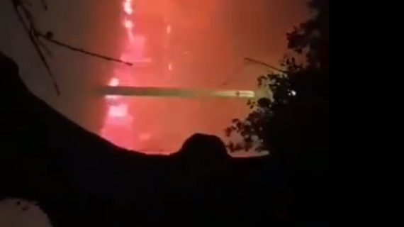 Arde o Norte de Portugal na localidade de Valença limítrofe con España