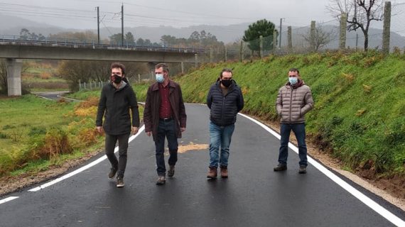 Rematadas as obras de pavimentación de viais nos lugares de Faxil e A Cancela