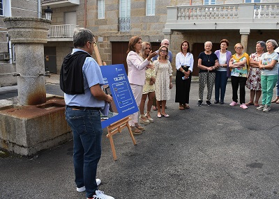 La Xunta y el ayuntamiento de San Cibrao das Viñas colaboran en la humanización de la plaza central de la localidad con una inversión de cerca de 130.000 euros