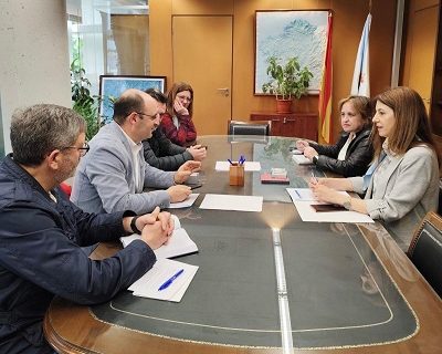 La conselleira do Medio Rural avanza el impulso al banco de explotaciones en una reunión con el Colexio de Enxeñeiros Técnicos Agrícolas de Lugo