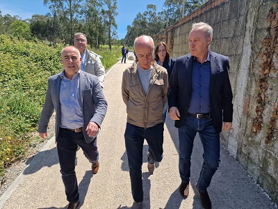 Vilanova de Arousa mejora la zona de San Miguel de Deiro gracias a una aportación de 80.000 euros de la Xunta