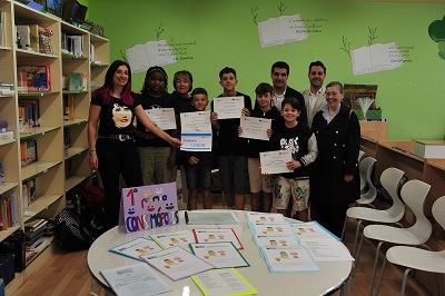 La Xunta felicita a los alumnos del colegio O Couto de Ourense galardonados con uno de los primeros premios del concurso autonómico Consumópolis