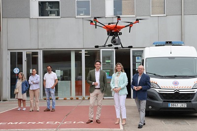 El CIFP As Mercedes colaborará con Protección Civil de Lugo para intervenir con drones en emergencias y planes preventivos