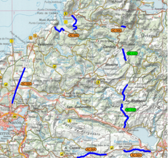 La Xunta adjudica por más de 1,3 M€ las obras de mejora del firme en 3 carreteras a su paso por 7 ayuntamientos de la comarca de Ferrolterra