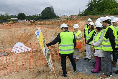 La Xunta invertirá cerca de 11 M€ hasta 2026 en las obras de construcción de la nueva estación depuradora de Santiago