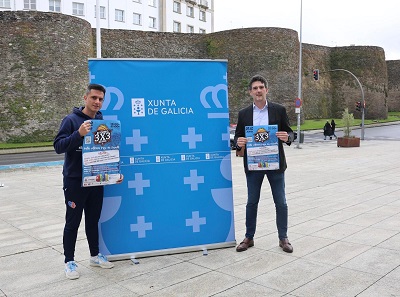 La Xunta patrocina el Torneo 3×3 en la Calle de la Fundación Breogán, en el que competirán 31 equipos este sábado