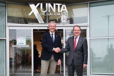 El presidente de la Xunta y el alcalde de Vigo acuerdan avances en diversos ámbitos de interés para la ciudad