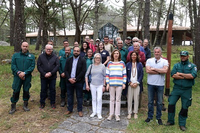 Ángeles Vázquez pone en valor el esfuerzo del personal de la Xunta para preservar la riqueza ambiental de los espacios naturales protegidos de la comunidad