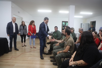 Román Rodríguez afirma que la oferta de FP en O Salnés es una garantía de futuro y trabajo para la juventud